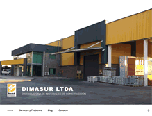 Tablet Screenshot of dimasur.com